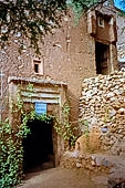 Tafraoute, Marocco meridionale - la Maison Traditionnelle Oumesnate, a 6 km da Tafraoute. 